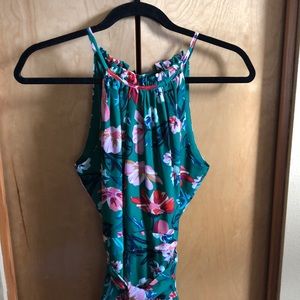 Fun & flouncy floral dress